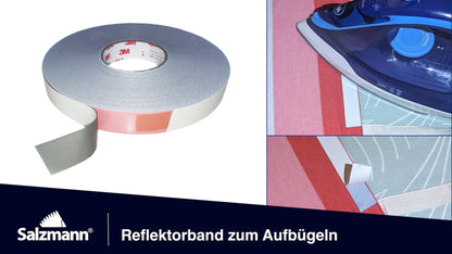 Reflektorband zum Aufbügeln