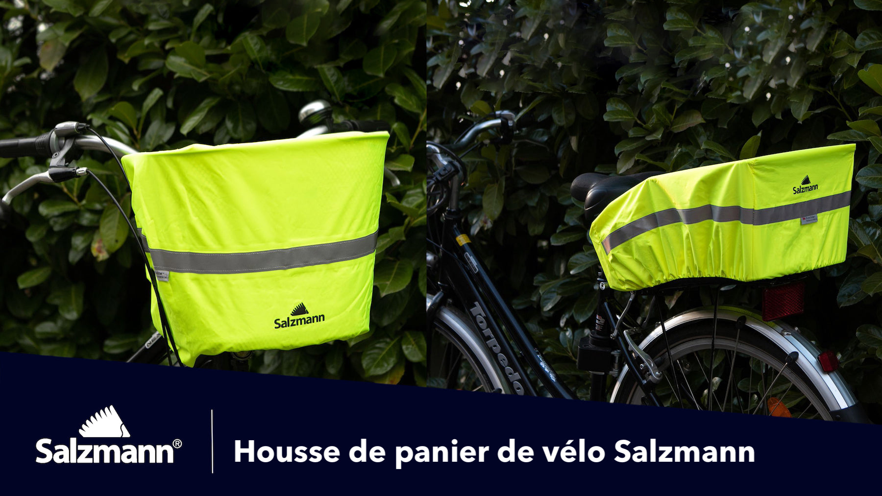 Salzmann 3M Regenschutz für Fahrradkörbe – Salzmann DE/EU