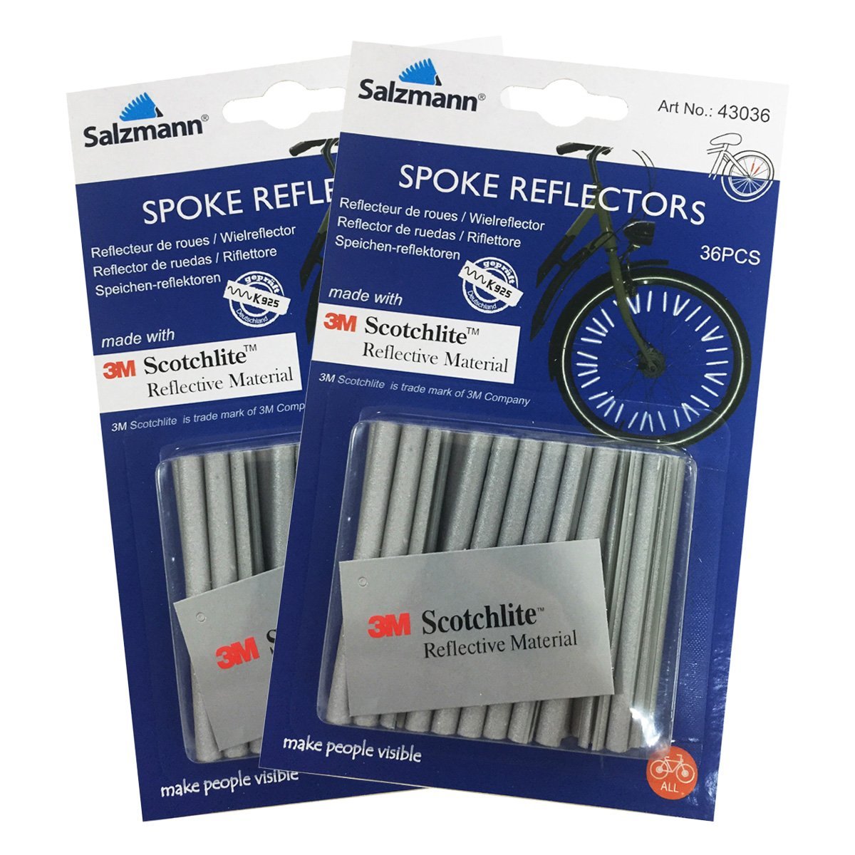 Salzmann outlet spoke reflectors